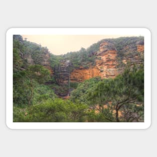 Dry But Beautiful Wentworth Falls Vista Sticker